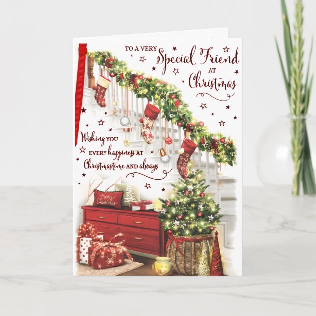 Cartão Feliz Natal para um Natal muito especial (Frente)