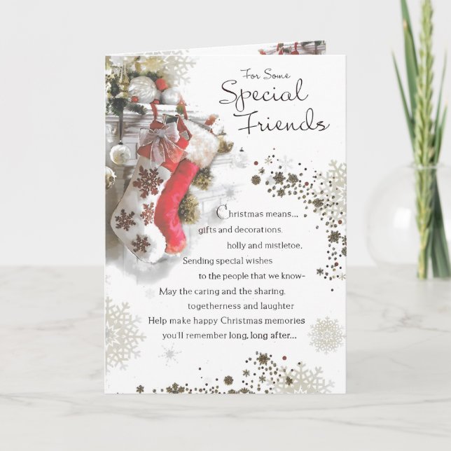 Cartão Feliz Natal para um Natal muito especial (Frente)