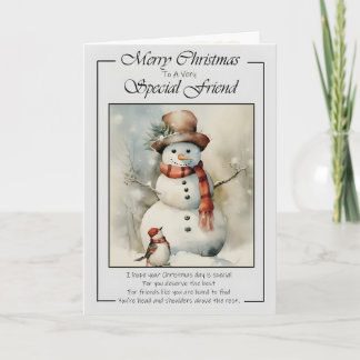 Cartão Feliz Natal para um Natal muito especial