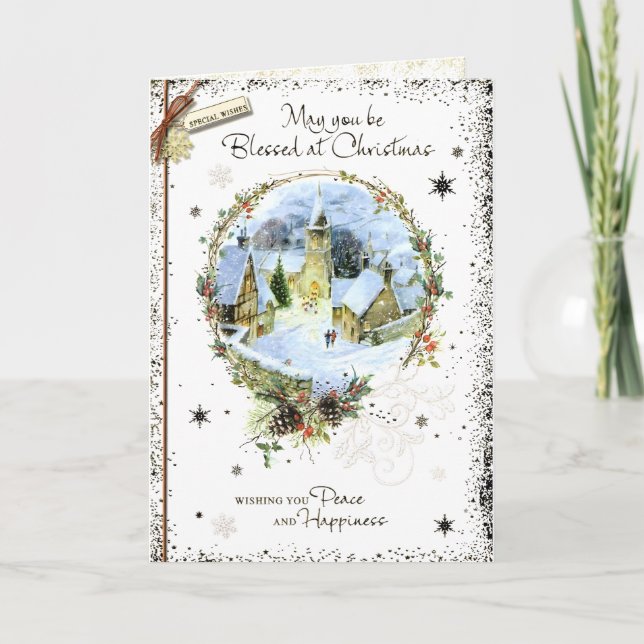 Cartão Feliz Natal para um Natal muito especial (Frente)