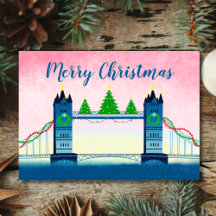 Feliz Natal Ponte da Torre de Londres