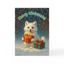 Feliz Natal - Presente da Raposa Ártica
