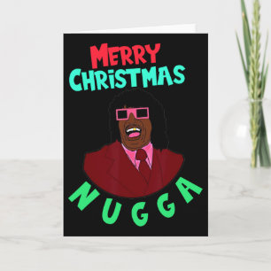 Cartão Feliz Natal Rosa Nugga Depois do Próximo Natal