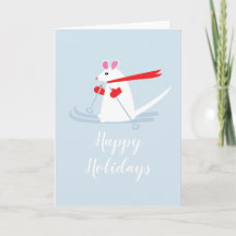 Feliz Natal Ski Mouse Boas Festas