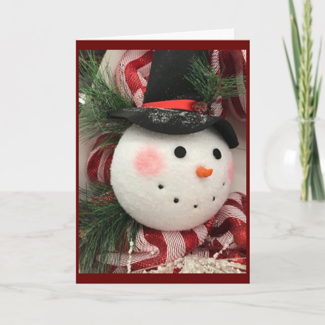 CARTÃO "FELIZ NATAL & UM ANO NOVO MUITO FELIZ" (Frente)