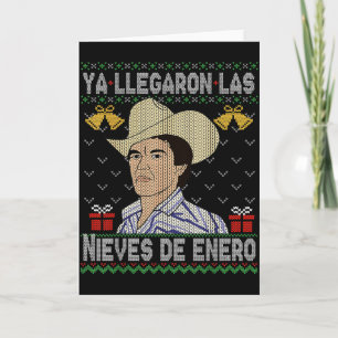 Cartão Feliz Navidad Espanhol As Neves De Janeiro O Del C