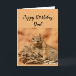 Cartão Feliz Pai de aniversário Padre Funny Squirrel Rela<br><div class="desc">Cartão engraçado para o seu pai pai que trabalha no duro,  lembrando-os de relaxar com um belo animal fofo relaxante e esquilo.
Dentro Verso: e sabe que no seu aniversário é suposto relaxar e relaxar,  certo?</div>