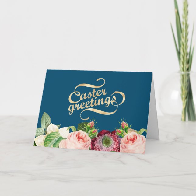 Cartão Feliz Páscoa (Frente)