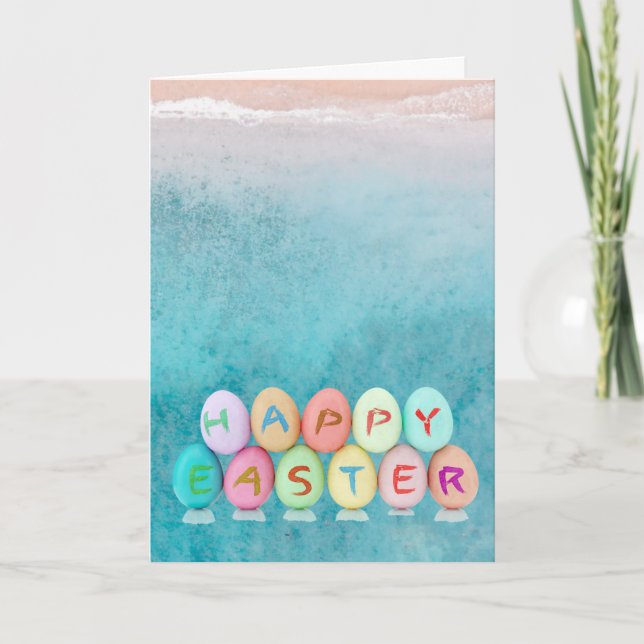 Cartão Feliz Páscoa (Frente)