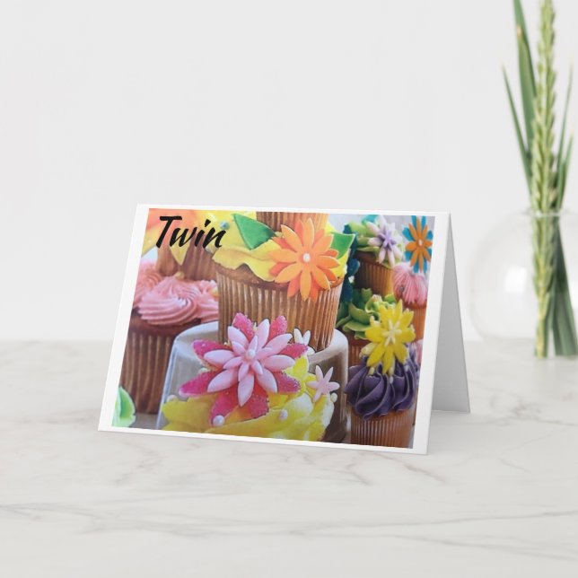 CARTÃO FELIZ "PÁSCOA" E "PRIMAVERA" PARA **** MEU TWIN*** (Frente)
