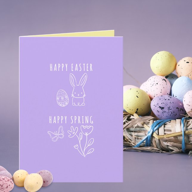 Cartão Feliz Páscoa Feliz Primavera  (Criador carregado)