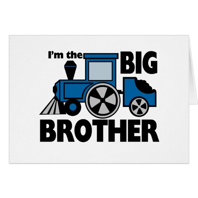 Cartão Feliz Rastreio Irmão Grande (Frente Horizontal)