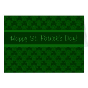 Cartão Feliz Rua, Dia de Patrick