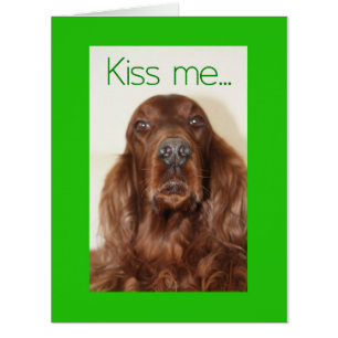 Cartão Feliz Rua, Dia de Patrick