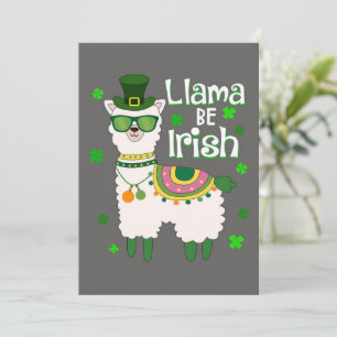 Cartão Feliz Rua do dia do Patrick Llama.