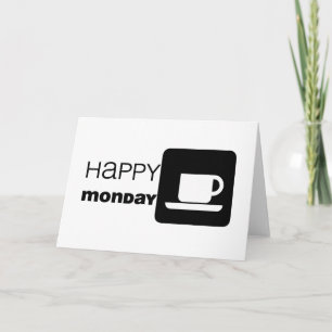 Cartão Feliz segunda-feira Humor!