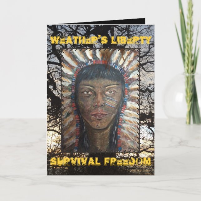 Cartão "Feliz Sobrevivente de Aniversário!" (Frente)