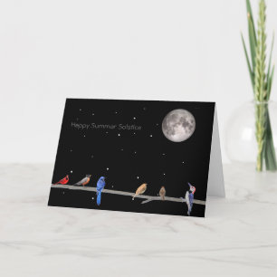 Cartão Feliz Solstício de Verão