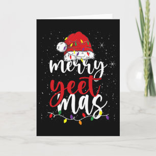 Cartão Feliz Yeetnatal Engraçado Feliz Yeet Natal Slang d