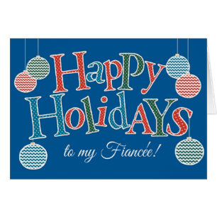 Cartão Felizes feriados divertidos para noivos, Balas Col