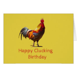Cartão Felny Chicken Birthday
