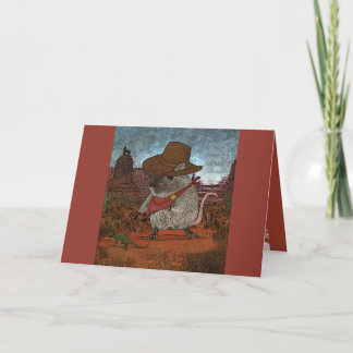 Cartão Felny Cowboy Birthday