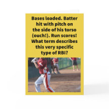 Felny Pun Ribbie Beisebol Saudação