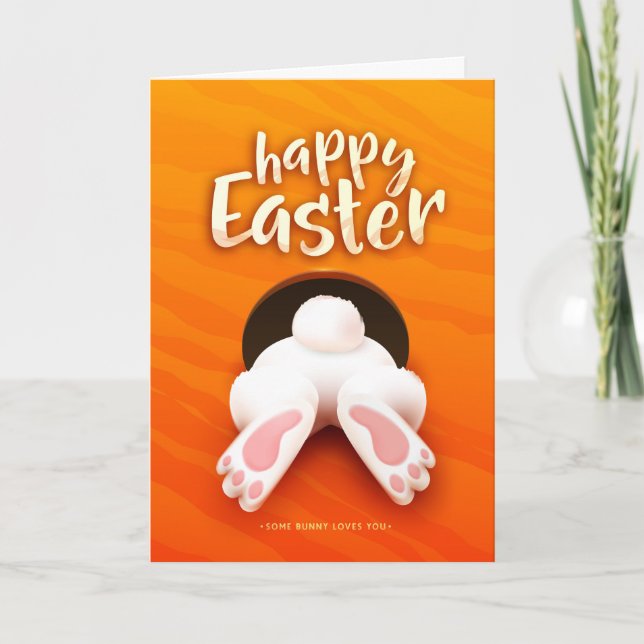 Cartão Felz pascoa (Frente)