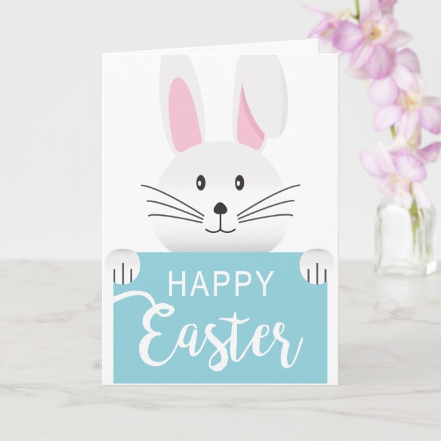 Cartão Felz pascoa (Orquídea)