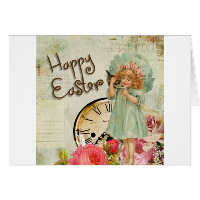 Cartão felz pascoa (Frente Horizontal)