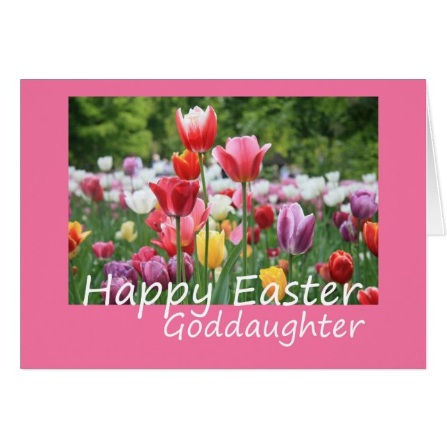 Cartão Felz pascoa da filha (Frente Horizontal)