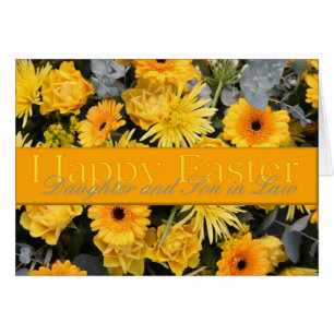 Cartão Felz pascoa Filha e Marido