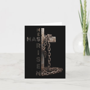 Cartão Felz pascoa Jesus Que Arriscou Cristão Religioso