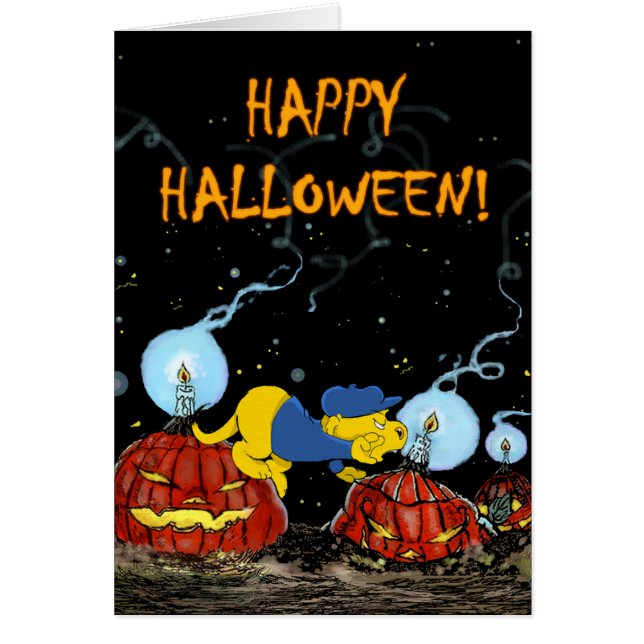 Cartão Ferald & The Rotten Pumpkins (Frente)