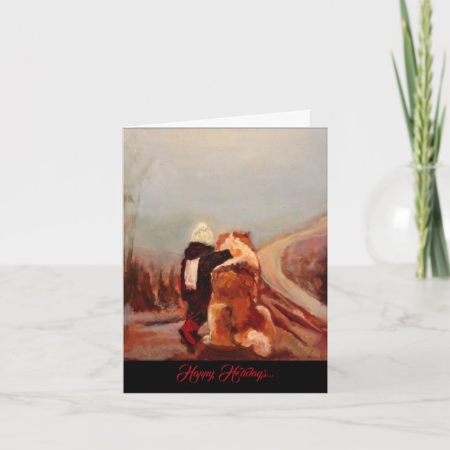 Cartão Feriado 2024 "Melhores Amigos para Sempre" (Frente)