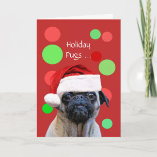 Cartão Feriado de Natal Cachorro Cachorro Cachorro Papai 