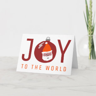 Cartão Feriado de Natal do Enfeites de natal de Papais no