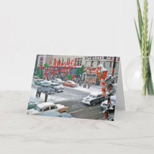 Cartão Feriado de Natal Retroativo