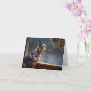 Cartão Feriado de Pawsome no Cruzeiro de Natal australian