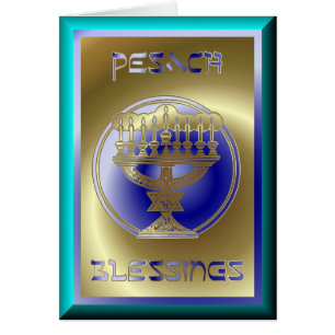 Cartão Feriado judaico do Passover de Pesach