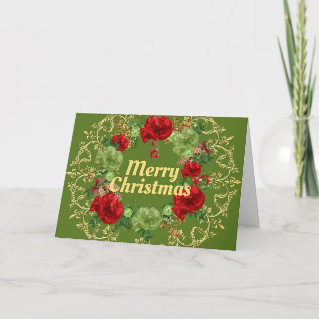 Cartão Feriado na orla Dourada (Frente)