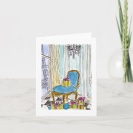 Cartão Feriado Parisiense