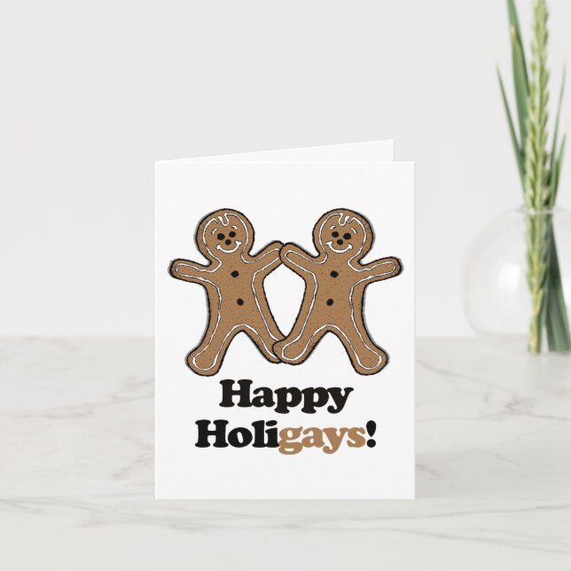 Cartão Feriados Felizes (Frente)