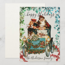 Feriados Felizes Personalizados Chic Rústico Vinta