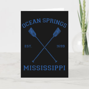 Cartão Férias Antigas em Ocean Springs