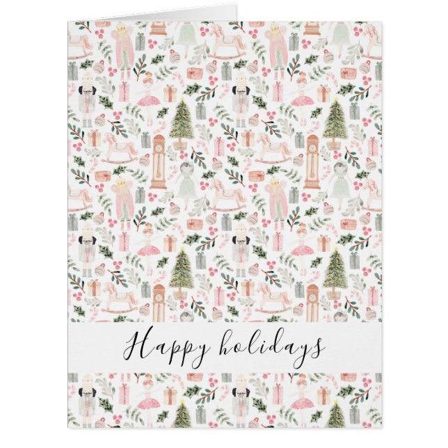 Cartão Férias de Natal dos malucos (Frente)