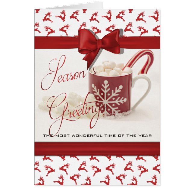 Cartão Férias de Natal, Melhor Hora do Ano (Frente)