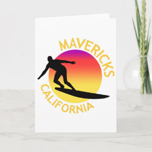 Cartão Férias de Surf no Mavericks Califórnia