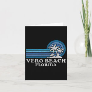 Cartão Férias de Verão em Família em Vero Beach Florida V