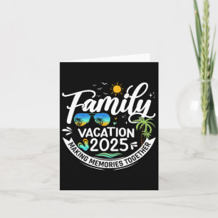 Cartão Férias em Família 2025 Praia Correspondência Féria